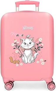 Joumma Disney Aristocats Marie Cabin Suitcase, Pink, 33 x 50 x 20 cm, Rigid, ABS, Side Combination L