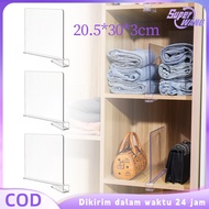 Transparent Acrylic Wardrobe Divider, Bookcase Divider, Multipurpose Wardrobe Divider, Wardrobe Divi
