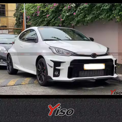 Suitable for YARIS GR MXPA12 TOMS Front Spoiler Modified encirclement Carbon fiber TOMS Front Lip