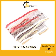 Zener Diode 18V 1W 1N4746A bag of 10