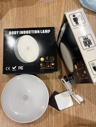 人體感應燈 USB充電 LED 小夜燈