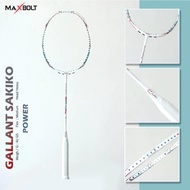 Maxbolt Gallant Sakiko Attacking Badminton Racket 4U [Free String + Grip]