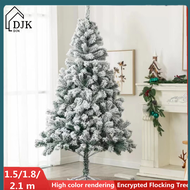 DJK Snow Christmas Tree (5ft/6ft/7ft) Snow Christmas Tree Home and Party Display