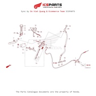 Total Brake Pump (Brake) (F-5-10-B) HONDA Sh Mode (July/205+) Parts Catalogue