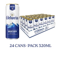 Edelweiss Alps Wheat Beer Can 4.9% Alcohol (24 x 320ml)