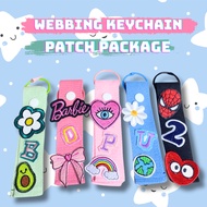 Custom Color and Patches Keychain Webbing