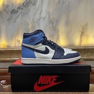 👟實拍 Air Jordan 1 Obsidian Blue 北卡藍 黑曜石 Size：36 36.5 37.5 38 38.5 39 40 40.5 41 42 42.5 43 44 44.5 45