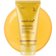 [medicube] Kojic Acid Turmeric Night Wrapping Mask | Overnight Wrapping Mask Morning Shed Turmeric N
