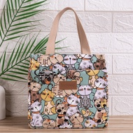 Insulated Lunch Bag Instant Lunch Box Portable Insulated Lunch Bag Lunch Cooling Bag with Side Bag D