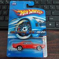 Hot wheels first edition 69 pontiac GTO