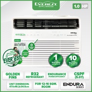 Everest Endura 1HP Inverter Window Type Aircon/ Full Dc/ Top Discharge/ Wide Airflow/ Remote Control