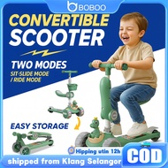 Scooter Skuter Adjustable and Foldable  Scooter for Kid Skuter Budak Kids Scooter Balance Tricycle L