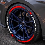 Tire Sticker #Modified Sticker #Unique Car Wheel Frame Modified Decorative Sticker Waterproof Sunscr