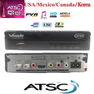 Hot sale USA Mexico Canada Atsc-t Terrestrial Digital TV Receiver FTA Tv Tuner Atsc Tv Box Dolby Ac3 Atsc Digital Broadcast TV Receivers