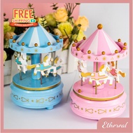 [IES Pavilion] Carousel Music Box Carousel Music Box Carousel Music Box Theme Party Children Baking 