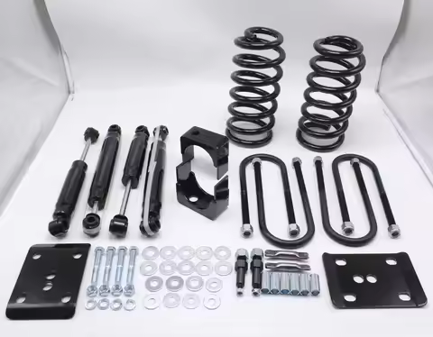 3" / 5" Drop Lowering Flip Kit for CHEVY C10 GMC C15 1973-1987 Springs & Shocks AVFMT4 VA2300