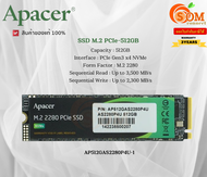 Apacer (256GB SSD) M.2 PCIe  AS2280P4U (ZC.A01ST.0BB)(AP256GAS2280P4U-1) Read : Up to 2,100 MB/s Write : Up to 1,300 MB/s (รับประกัน3Y)