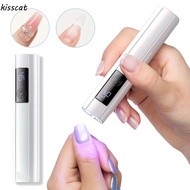 KISSCAT LED Nail Lamp, Quick Drying 45s Timer Mini Nail Dryer Light, Wireless Lamp Digital Display P