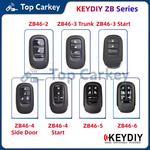 KEYDIY KD ZB Series ZB46-2 ZB46-3 ZB46-4 Universal Smart Key for Honda Civic Accord Fit Crider CR-V 