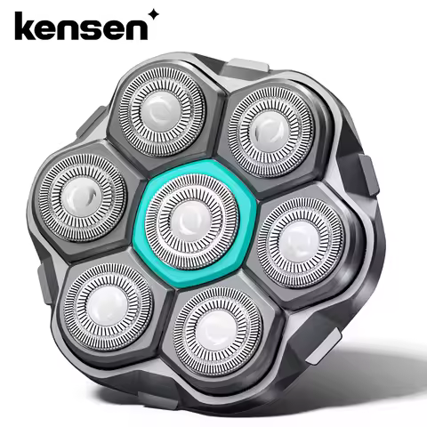 Kensen Replaceable Blade for S32 Head Shaver 7D Magnetic Razor Head Waterproof Stainless Steel Razor
