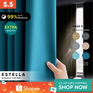 KKBS CURTAIN Estella 90-99% Blackout Curtain Ready Made Hook & Eyelet - Page 4