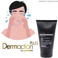 Dermaction Plus By Watsons Men’s Complete Active Facial Foam คลีนซิ่งโฟมทำความสะอาดผิวหน้าผู้ชายสูตรพิเศษผิวหน้าสะอาดเนียนใสลดความมันส่วนเกิน