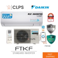 Daikin 1.0hp 1.5hp R32 Inverter Air Cond Smart Control FTKF25B FTKF35A