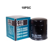 Aisin กรองน้ำมันเครื่อง Toyota AE Soluna Yaris Vios ปี03-13 Altis ปี03-10 Sienta / โซลูน่า อัลติส เซ