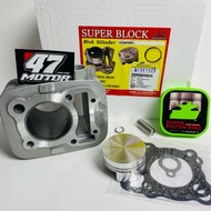 BRT KLX 150 140 DTRACKER 63 MM CAST IRON FORGED RAW PISTON BLOCK