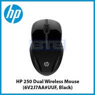 HP 250 Dual Wireless Mouse (6V2J7AA#UUF, Black)