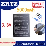 For M3 M8 Handheld Terminal Data Collector PDA Battery ZRTZ 5000mAh 3.8V 38-5000mAh-C0001