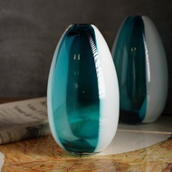 1970義大利威尼斯手工吹製Murano玻璃花瓶/老物/老件