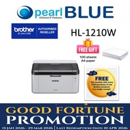 [FREE 100PC PAPER] Brother HL-1210W | Wireless Monochrome Laser Printer *Best Mono Printer with Prin