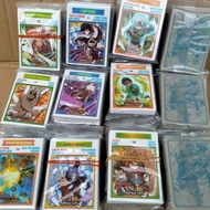 1 sachet mainan kartu kwartet jumbo wartet gambar naruto ninja 45x65