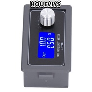HOUEVIYS PWM Signal Generator, Adjustable Output DC 3.3V-30V Frequency Generator, Stable LCD Display
