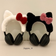 Juppia_ Kitty fur anti-scratch Headphone covers, Headphone Y2k Headphone accessories