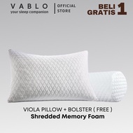 Special Pr Vablo Viola Pillow Free Bolster micro memory foam buy 1 get 1 memory foam
