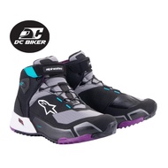 Alpinestars CRX Black / Gray / Plum Teal Women Drystar Shoe (Authorized Dealer)