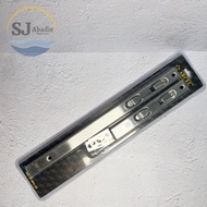 (1 SET) ARCEL Stainless Steel Window Latch Slot 12 + 6 Inch Square | SJ ABADIE |