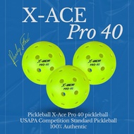 Pickleball X-Ace Pro 40 pickleball USAPA Competition Standard Pickleball 100% Authentic