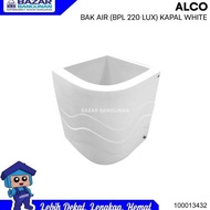 FF BAK AIR MANDI SUDUT ALCO LUXURY FIBER GLASS 220 LITER 220 LTR WHITE