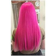 (FREE bleat set) Hot Pink Rose Pink HAIR COLOR DYE fruit Hair Color Dye Cream  rose pink 100ML/桃粉色