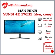 Yunsi 34inch WQHD 170hz Curved Gaming Monitor - 24 months