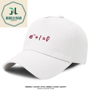 [tersedia] Topi besbol bercetak formula Euler, teorema matematik, fungsi trigonometri pembolehubah k