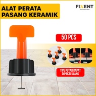 50 PCS Rotating Ceramic Leveling Tool Ceramic Grout Installation Tool Ceramic Granite Leveling Space