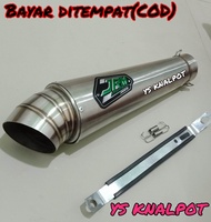 Knalpot Racing Jiksaw Polos Slincer Saja Knalpot Jrm Jiksaw