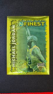 Michael Jordan HS 1 Topps Finest card