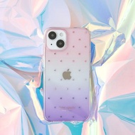 【kate spade】iPhone 14 系列 / 16e精品手機殼 紫色星空