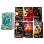 IN2IT Tarot Deck with Keywords 78 Tarot Cards Oracle Cards Tarot Card Deck For Beginners Learning Ta