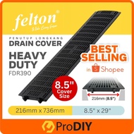 PRODIY FELTON Drain Cover PVC Penutup Longkang Plastic Tutup Longkang Plastik Cover Outdoor Drain Co